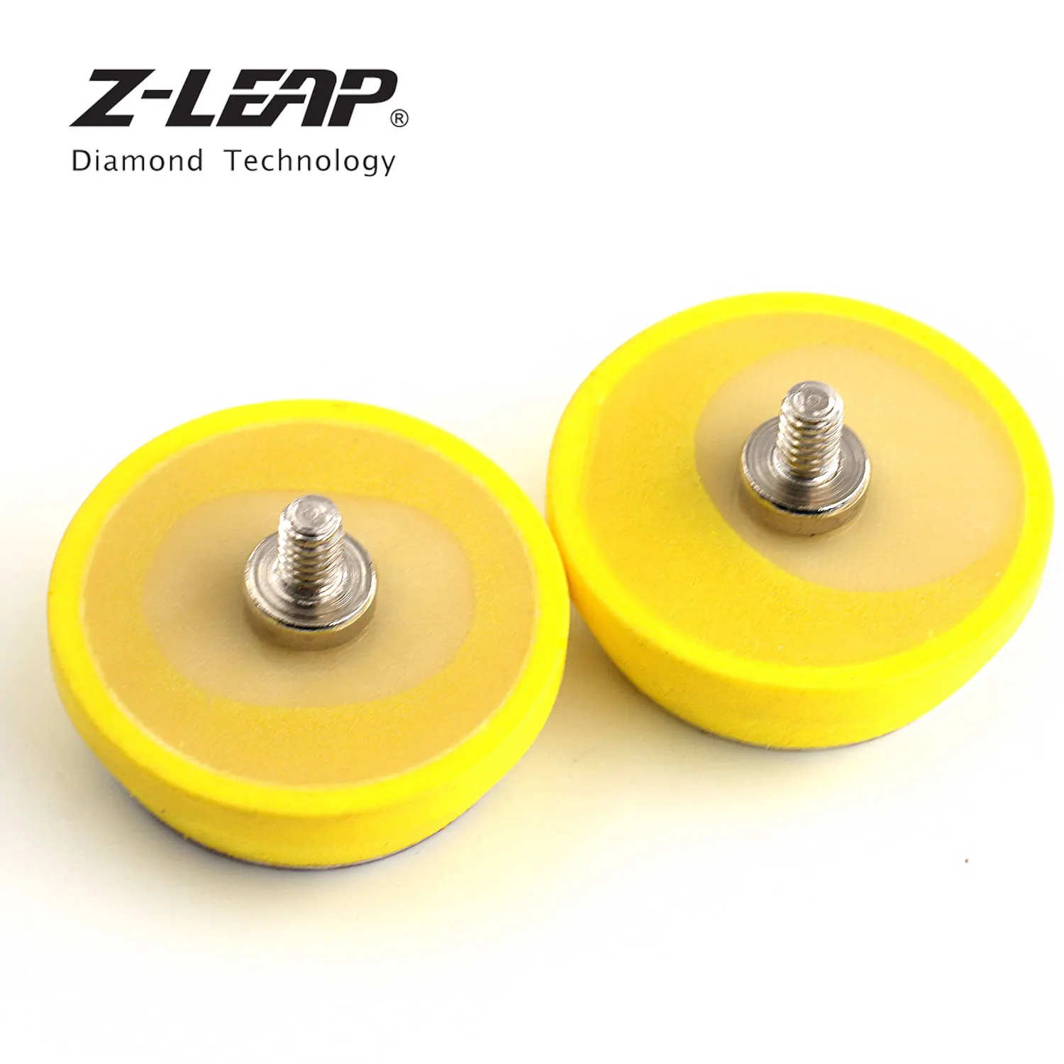 Z-LEAP 2 Inch M6 Suction Cup Polishing Pad, Sandpaper Polishing Disc,Electric Angle Polisher