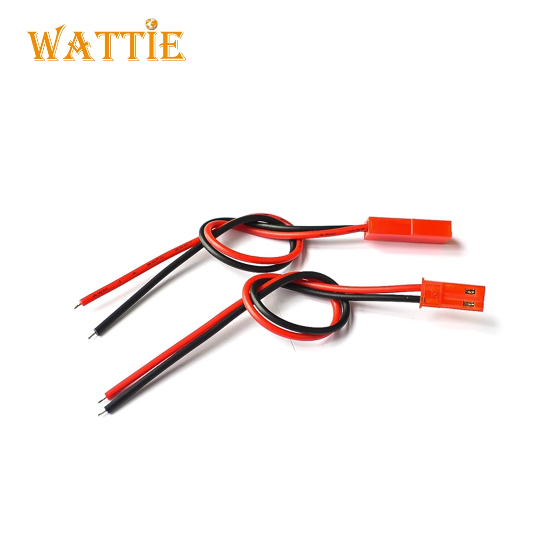 Jst-2p red shell LED lighting coppia maschio e femmina patch cord air pair cablaggio patch cord terminal line connection line 15cm