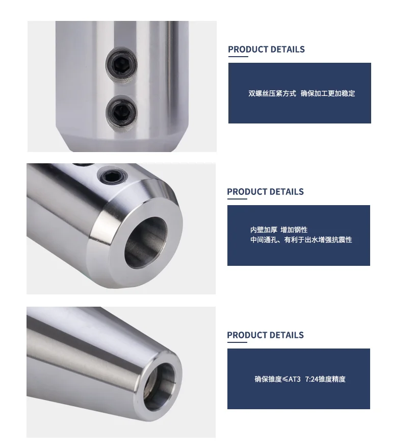Portaherramientas BT30 BT40 SLN, taladro en U, vástago especial, portaherramientas fijo lateral rápido para fresadora central de mecanizado NC