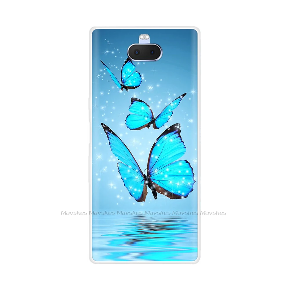 For Sony Xperia 10 Case Soft TPU Silicon Phone Back Cover for Sony Xperia 10 Plus Case Bumper For Sony Xperia10 10Plus Fundas