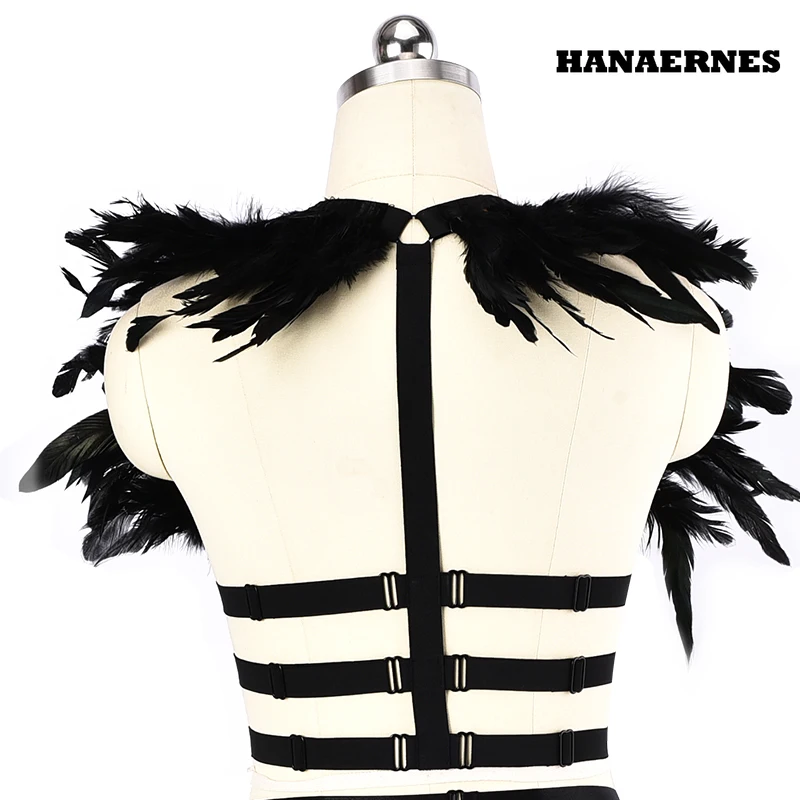 Donne Punk PU poliestere giarrettiera reggiseno cinghie bretelle cinture sottili abbigliamento per adulti Sexy imbracatura completa Bdsm Bondage Lingerie