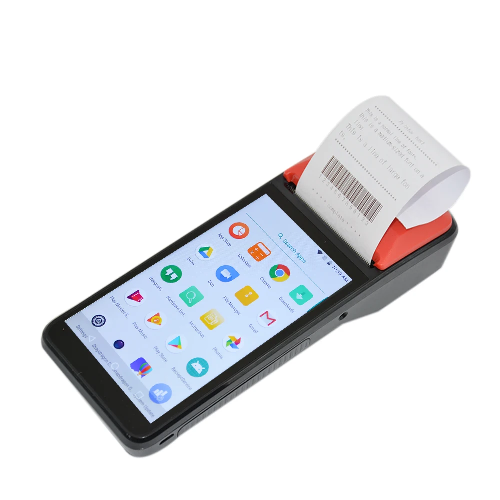 

Android 8 3G Smart Mobile 5.0 Inch Touch Screen All in One Billing NFC QR Payment WiFi POS Terminal for Retail (R330C)