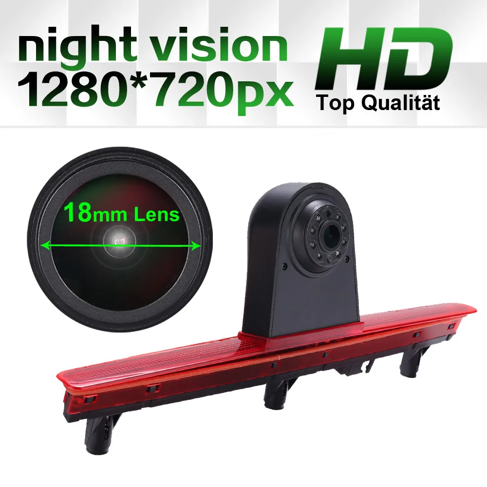 

100% Top Qualität gale 18mm lens Car back up reverse light for for T5 Transporter Multivan Caravelle rear view parking camera