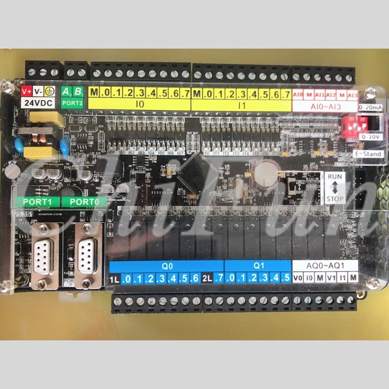 PLC industrial control board Compatible with Siemens S7-200 CPU224XP 16 input 14 output 4AD2DA CPU226 programming controller