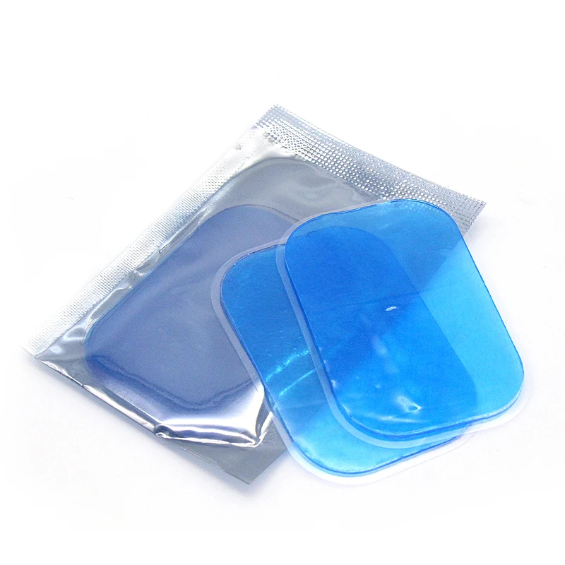 Coussretours en Hydrogel Polymère à Haute Adhérence, Patch de Énergie Corporel, pour Éthiculateur Abdominal, Appareil d\'Entraînement Musculaire,