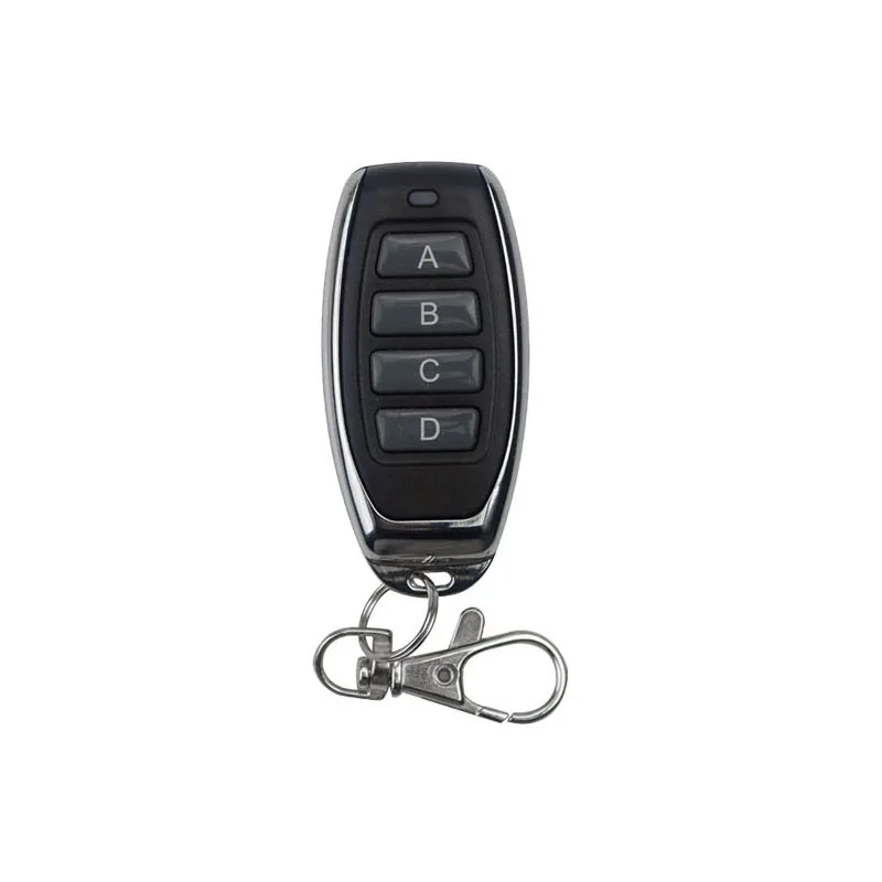DC 12V 24V input 4CH Wireless RF Remote Control Light Switch 10A Relay Output Radio Receiver Module Garage Doors/lamp