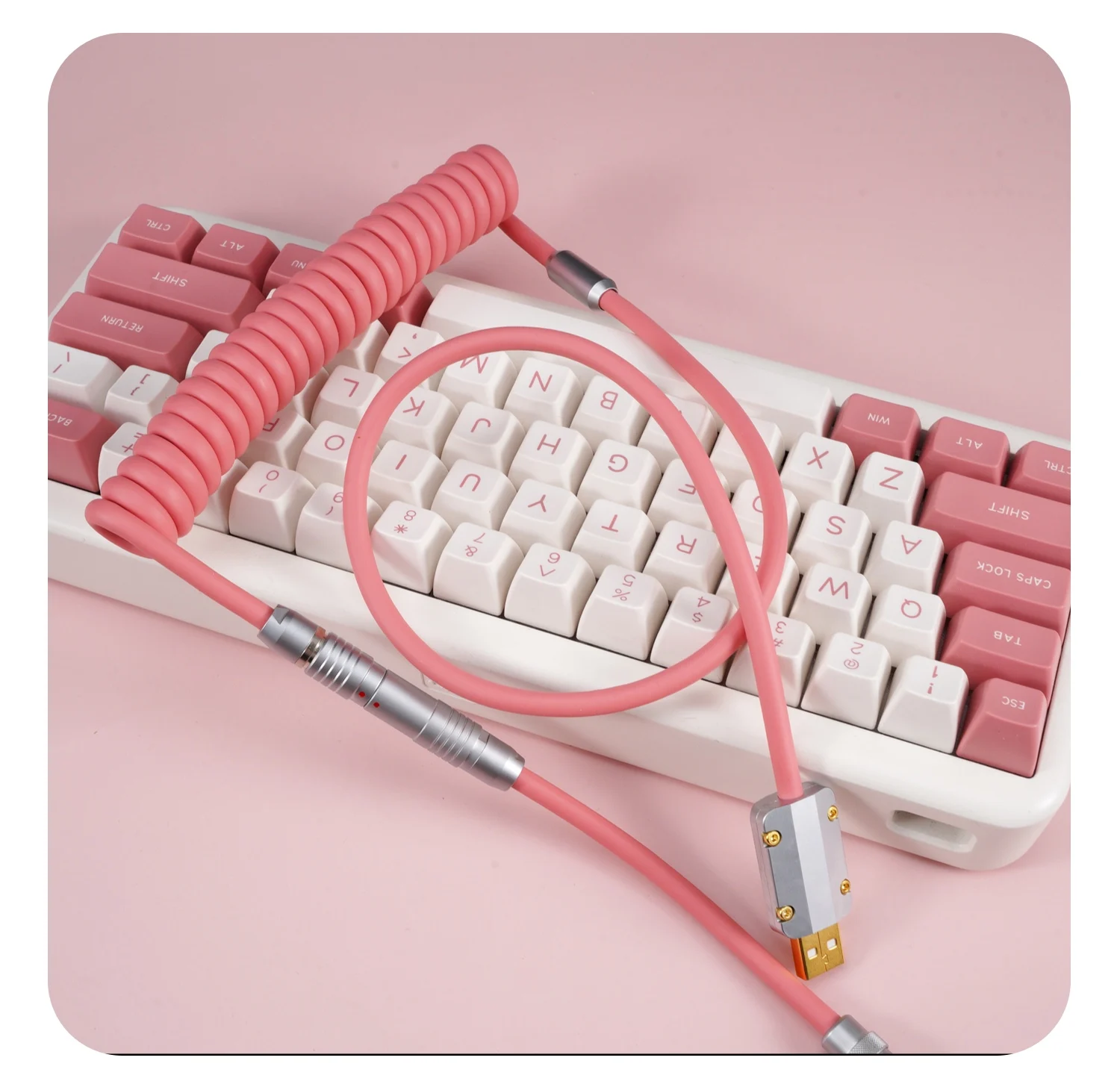 

GeekCable manual customized mechanical keyboard data cable super elastic line rubber powder