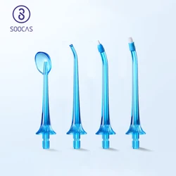 Original SOOCAS W3 Pro Nozzles Tips Oral Irrigator Water Flosser Waterpulse Waterpick Water Flosser for SOOCAS W1/W3/W3 Pro Head