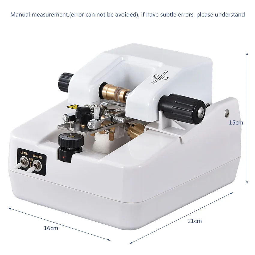 New CP-3PCG Optical Glasses Processing Equipment Slotting Machine Lens Glasses Clip Slot Wire Drawing Machine 95W 0-0.7mm