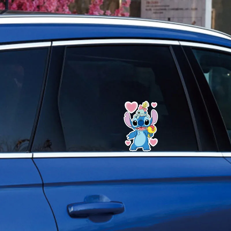 13cm 20cm Cartoon Bubble Machine Car Stickers Cartoon Styling Waterproof Auto Window Decals Vinyl Windshield Decoration