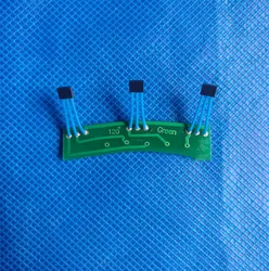 3pcs Two-wheeled electric vehicle Hall plate Hall element circuit board 3144 41F 413 60° 120° Hall PCB Board