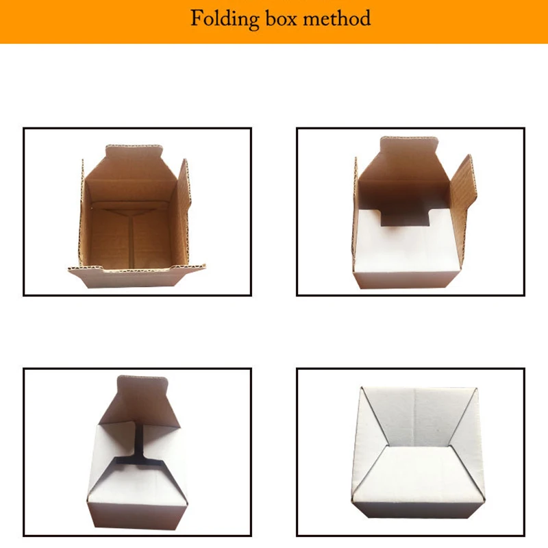 15Pcs 11 Sizes Square Corrugated Box White Kraft Cardboard Box Mailer Birthday Christmas Gift Boxes 3-Layer Thicken Paper Box