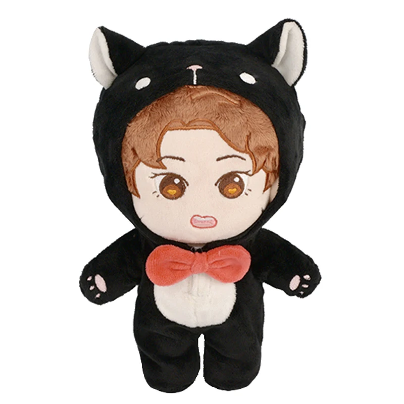 EXO ギョンス　ベッキョン　シウミン　チャニョル　カイ　ぬいぐるみ　洋服 EXO ぬいぐるみサポートスターファンぬいぐるみ BAEKHYUN CHEN KAI LAY