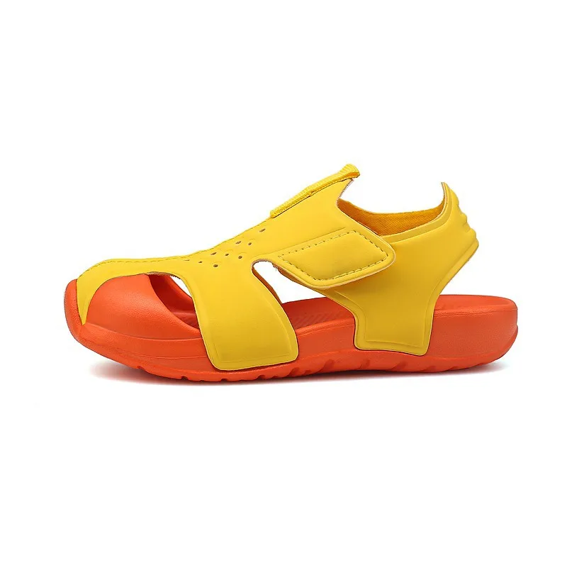 Sandalias de avión a la moda para niños, zapatos de playa para bebés, sandalias superligeras de verano