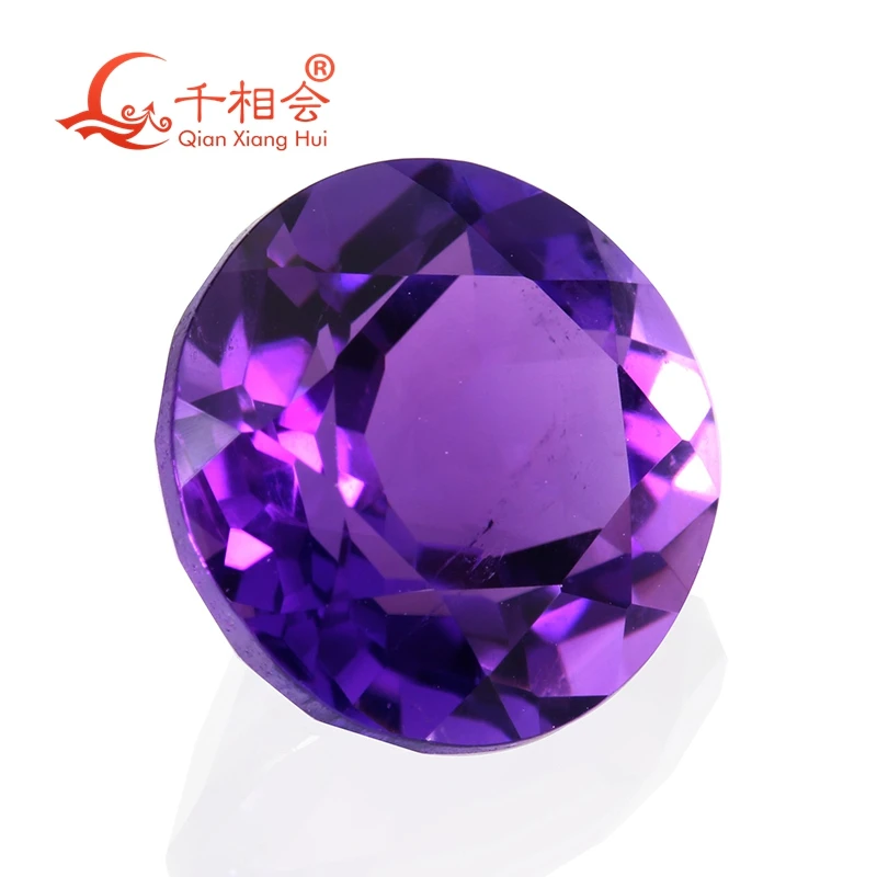 

4mm to 10mm Round shape natural cut beautiful Natural Amethyst gemstone