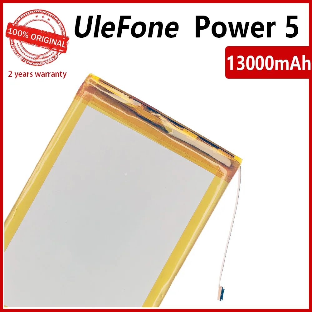 100% Original 13000mAh Power 5 Phone Battery For Ulefone Power 5 Replacement Phone High quality Batteries Batteria With Tools