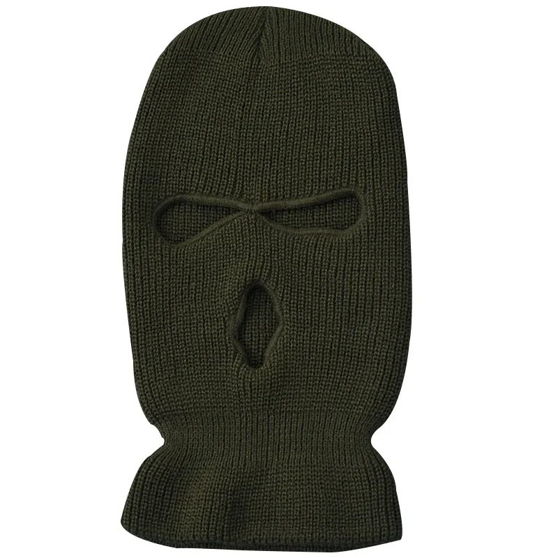 Armee Taktische Maske 3-Loch Vollgesichtsmaske Skimaske Wintermütze Sturmhaube Motorrad Motorradhelm Vollhelm – Detail 7