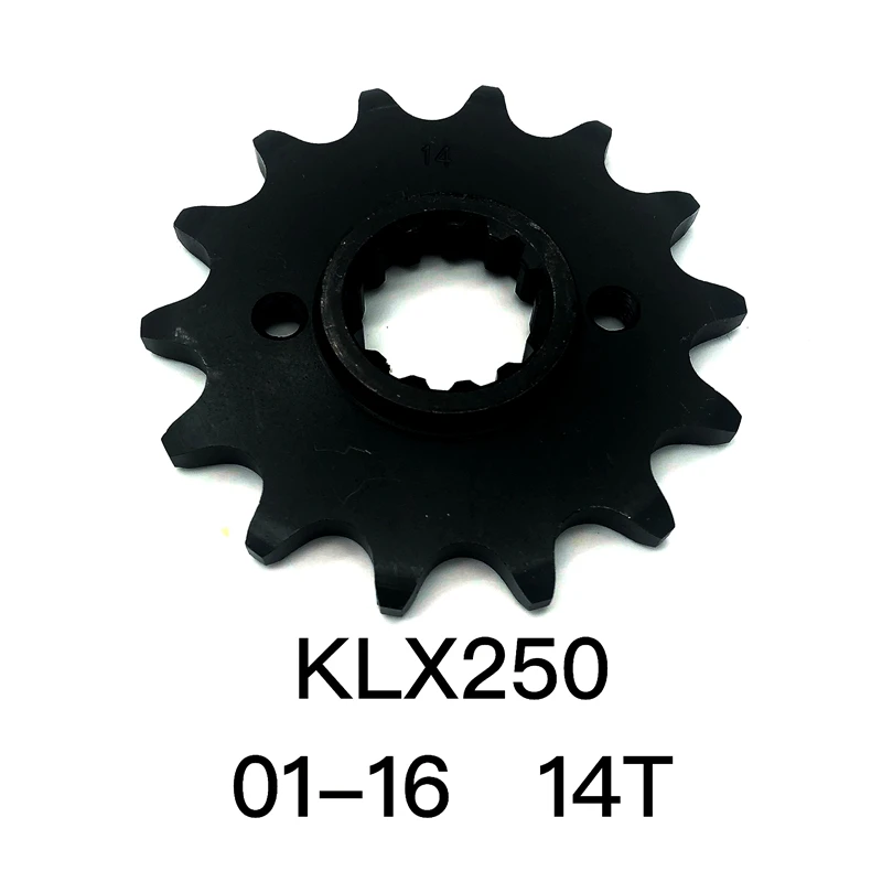 

520 14T Motorcycle Front Sprocket Small Gear For KLX250 01-16