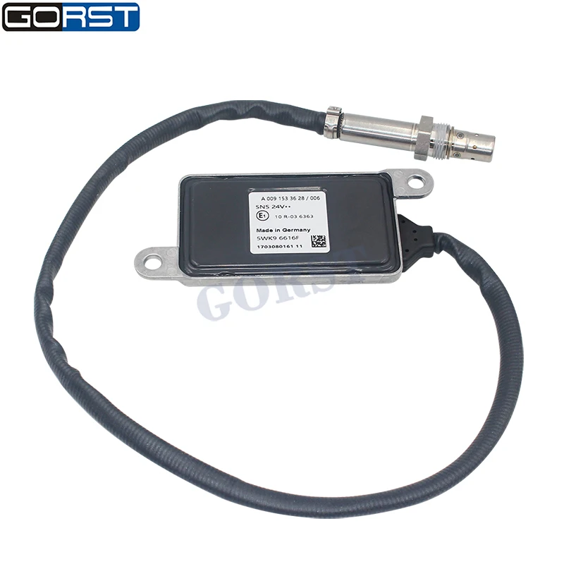 A0091533628 Car 24V Nitrogen Nox Oxygen Sensor 5WK96616F for Benz Actros Atego Truck A0091533006