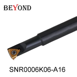 BEYOND SNR 6mm SNR0008K11 SNR0006K06 SNR0007M08-A16 10mm Small Head Threading Turning Tool Holder CNC Boring Bar Lathe Cutter