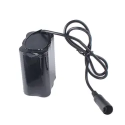 Bateria de iões de lítio recarregável, 8.4V, 12800mAh, 6x18650, Bicicleta, Luz de bicicleta