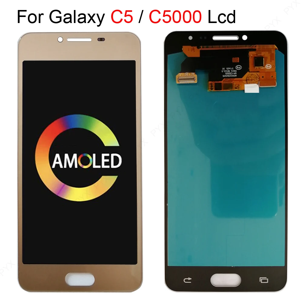 

5.2'' Amoled lcd For Samsung C5 C5000 SM-C5000 lcd display Screen replacement for Samsung Galaxy C5 display lcd screen module