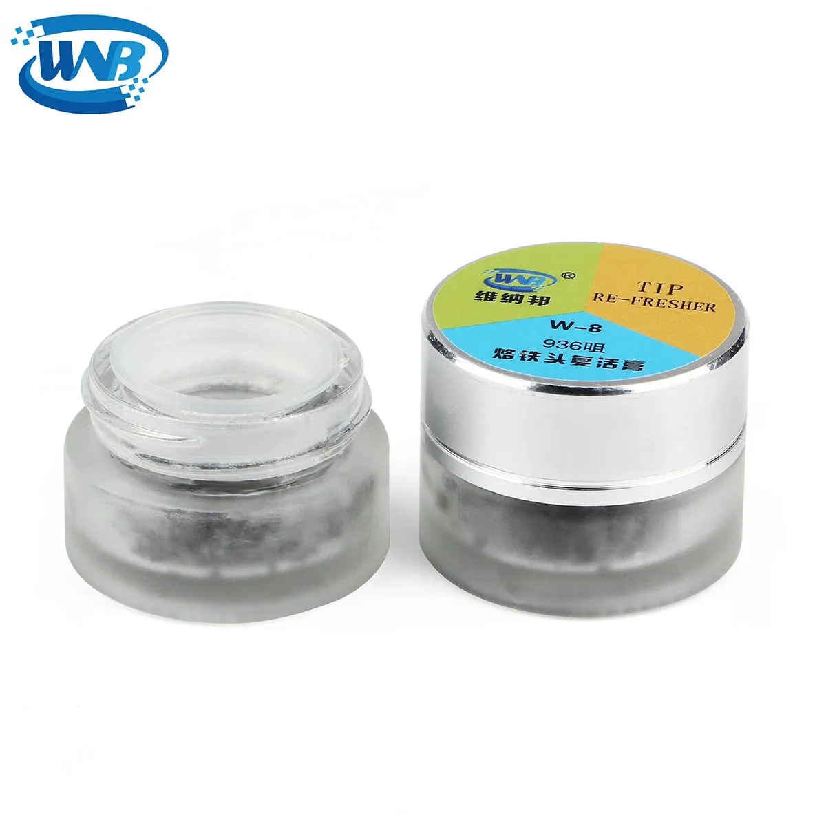 Wnb Glazen Fles Soldeerbout Tip Opfriscursus Schoon Plakken Reiniging Oxide Soldeer Reparatie Tool Lassen Iron Tip Opstanding Crème