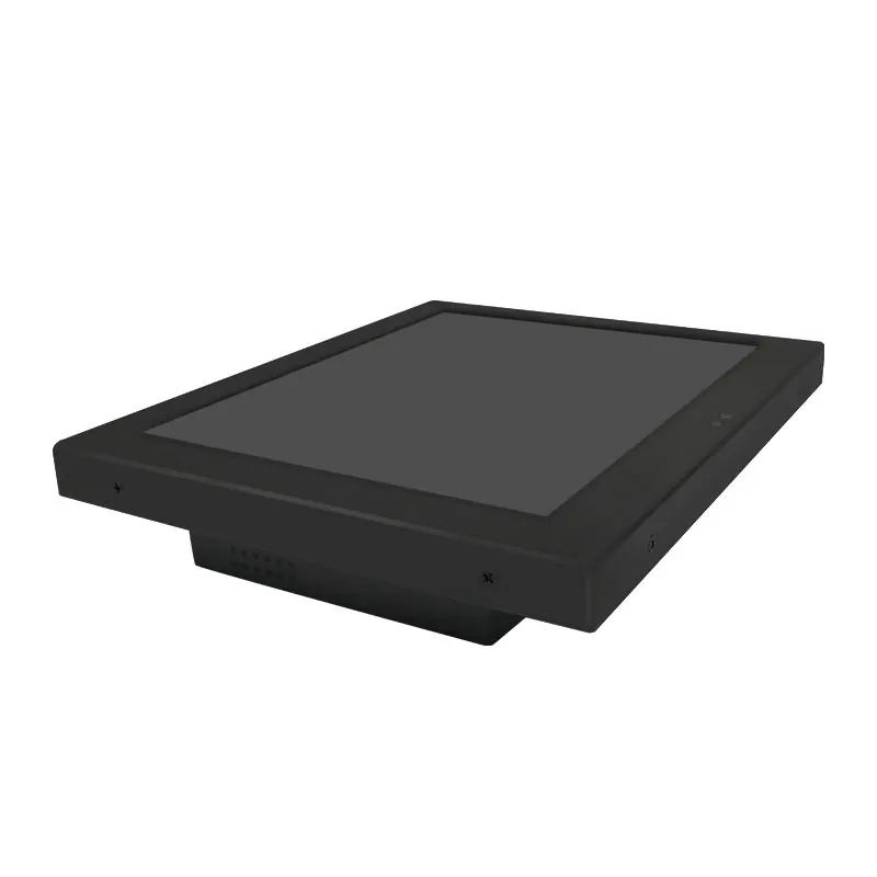 Monitor Komputer 8.4 Inci VGA HDMI DVI Antarmuka USB dengan Layar Sentuh Resistif Layar LCD Industri 800*600