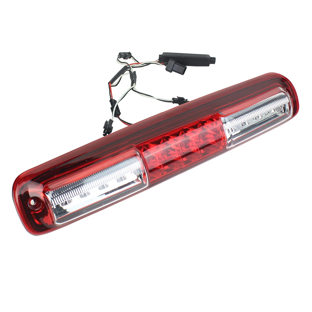 for Chevy Silverado 1999-2006 GMC Sierra 3RD LED Tail Brake Cargo Light Led 3rd Third Brake Rear Roof Stop Light Bar