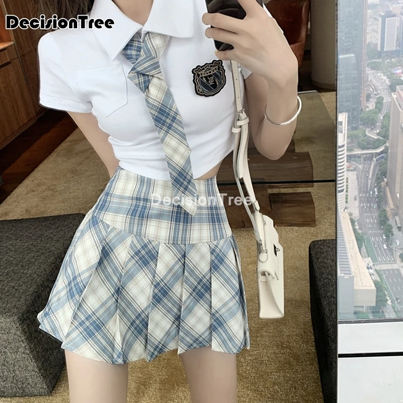 2023 School Jurken Matrozenpakje Vlakte Plooirok Jk Uniformen Cosplay College Middelbare School Kostuum Korte Rok Jk Pak Meisjes