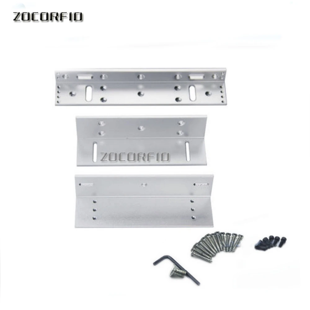 

ZL Style Mounting Bracket Stent 180KG /280KG Electric Lock Door Magnetic Electromagnetic Lock Holding Force For Access Control