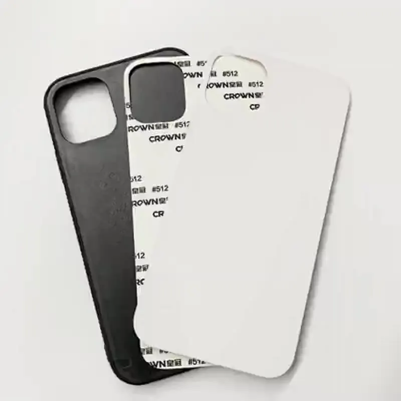 20pcs DIY Phone Case TPU 2D Sublimation Blank Phone Case 2D aluminum case for iphone, Huawei, Oppo, Vivo, Xiaomi, Samsung