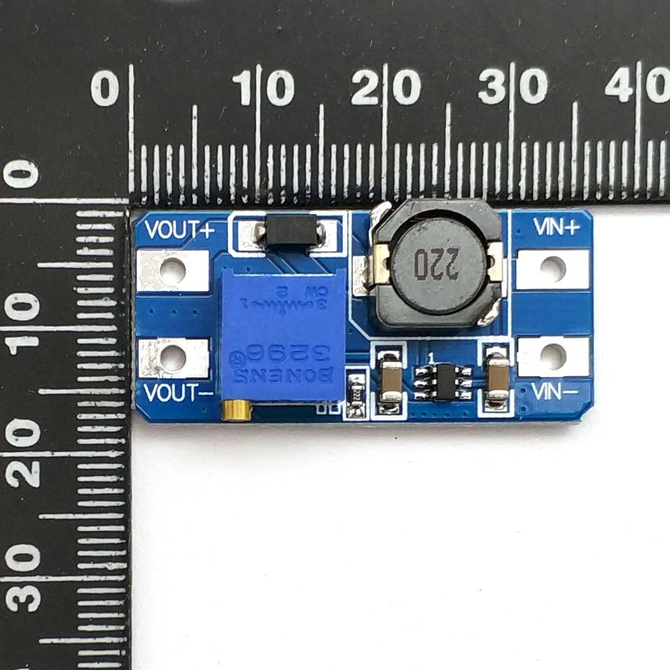 Uno용 DC-DC 스텝 업 컨버터 부스터, 전원 공급 장치 모듈, 부스트 스텝 업 보드, 최대 출력 28V 2A, MT3608