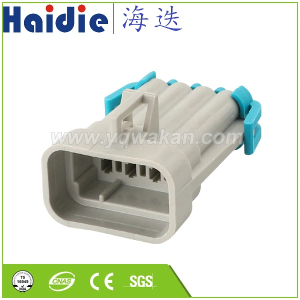 

Free shipping 2set 8pin delphi auto electric waterproof plug wiring cable harness connector 12047931