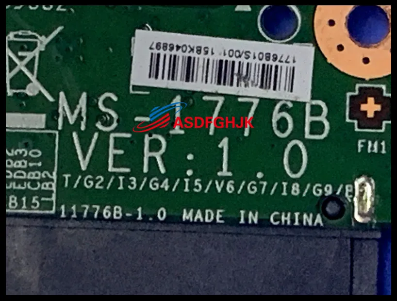 MS-1776B MS-1771B MS-1772B MS-1773B MS-1774B MS-1775B FOR MSI GS70 GS72 Audio HDD board   Tested and working