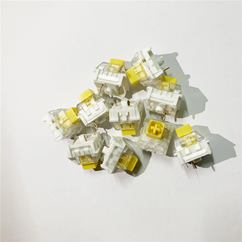 

Kailh BOX Switches Wholesales Navy Royal Blue Pink 3 Pin Mute Switches SMD LED Crystal Jade 5 pin Switch For Mechanical Keyboard