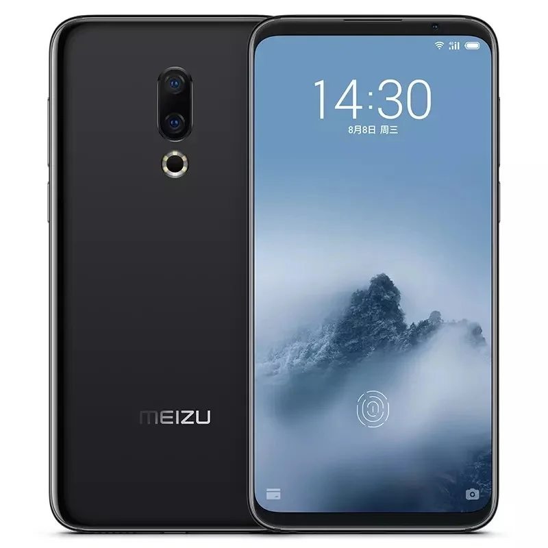 Globalny ROM Meizu 16th 6. W wieku 0 Cal podwójna kamera tylna 8GB pamięci RAM 128GB ROM Snapdragon 845 Octa Core 4G 3010mAh smartfon