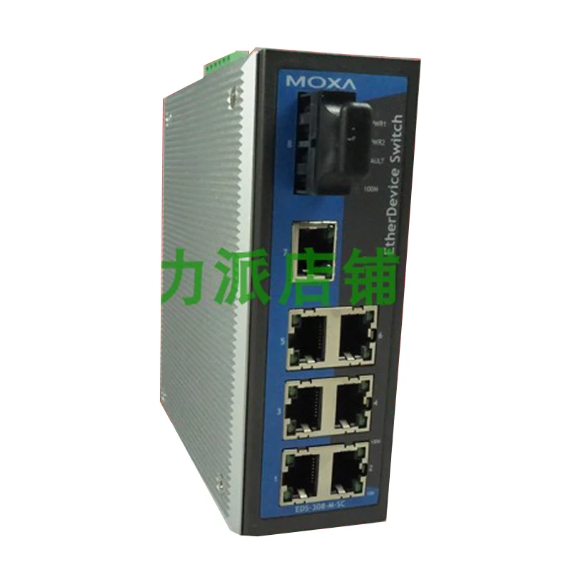 

New Original Spot Photo For MOXA EDS-308-S-SC-T Industrial Ethernet Switch Wide Temperature