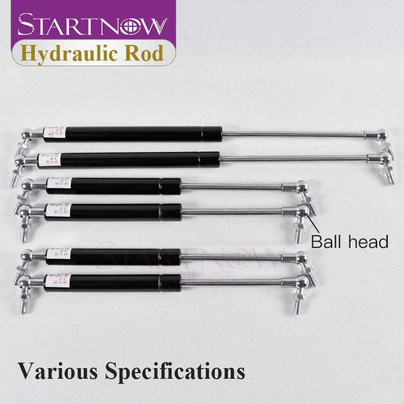 Startnow 18*8mm Hydraulic Support Rod Pneumatic Spring Ejector Rod 300N 400N Hydraulic Rod For Laser Cutter Engraving Machine