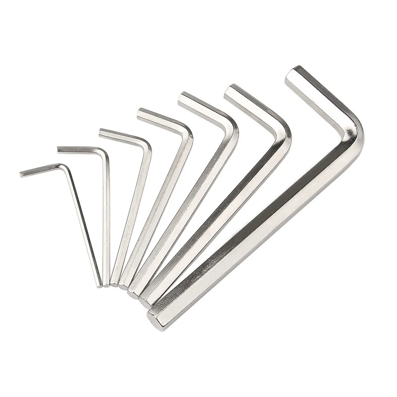 7 stücke/set 0,9 mm-4mm Mini Hexagon Hex Allen Key Set Wrench Schraubendreher Tool Kit Micro Hex Wrench