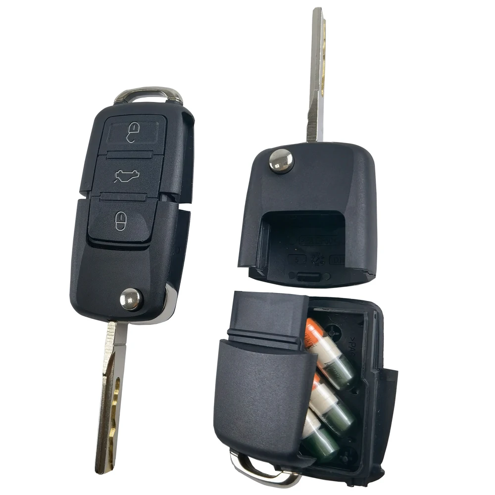 Key Diversion Safe Hidden Secret Compartment Stash Box Discreet Decoy Car Fob with Cut Carve Key to Hide and Store Money Pills