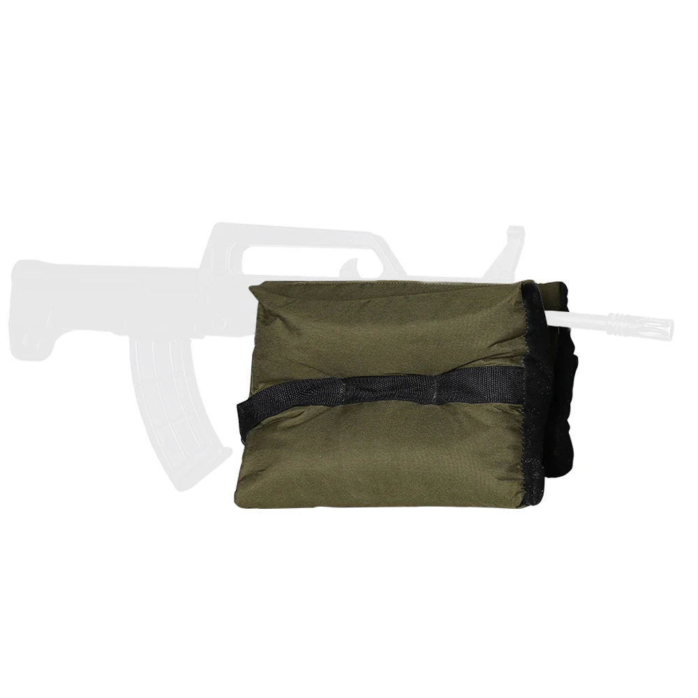 Tactical Sniper Shooting Front Rear Bag Target Stand Rifle Support Sandbag Bench Unfilled Outdoor Case Hunting Gun Rest Pouch