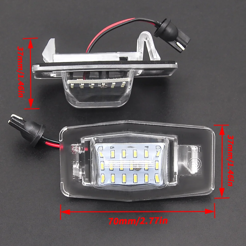 CAR LED License-Plate-Light Lamp Led Number Plate Error Free For Ford Escape01-07/Mercury Mariner 05-07/Mazda MPV/Protege