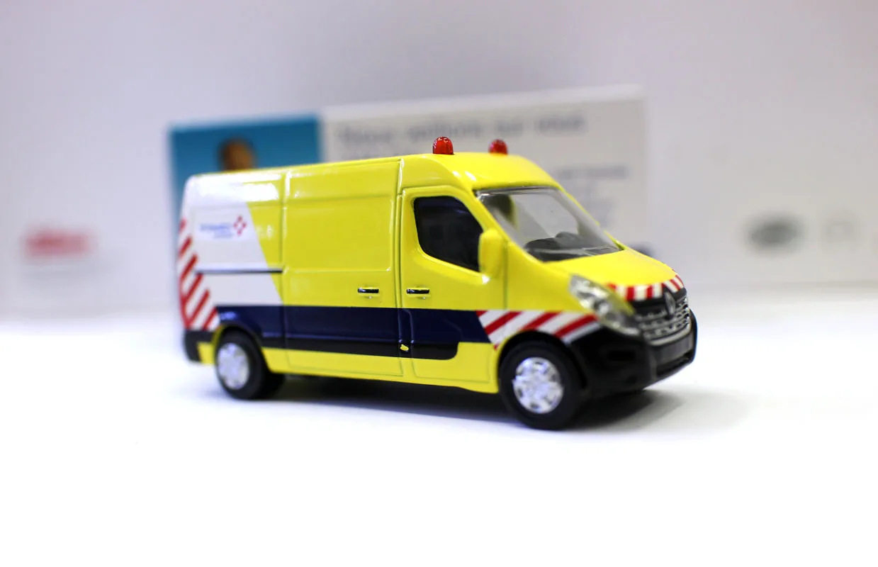 Novo NorRevv-Escala Vinci Van Autoroutes Carros De Brinquedo, Liga Diecast, 3 Polegadas, Presente Para Coleção, 1:64