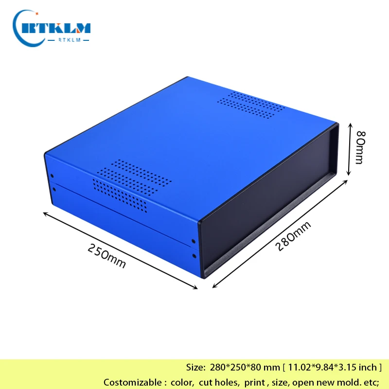 Iron electrical connector enclosure diy instrument case for project enclosure iron Controller wire connection box 280*250*80mm