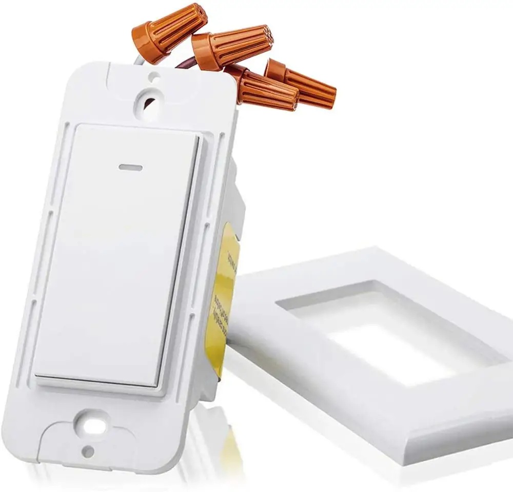 Zemismart Tuya WiFi 2 Way สวิทช์ Neutral ต้องใช้สวิทช์สวิทช์ Alexa Google Home Control ไม่ต้องใช้ Hub