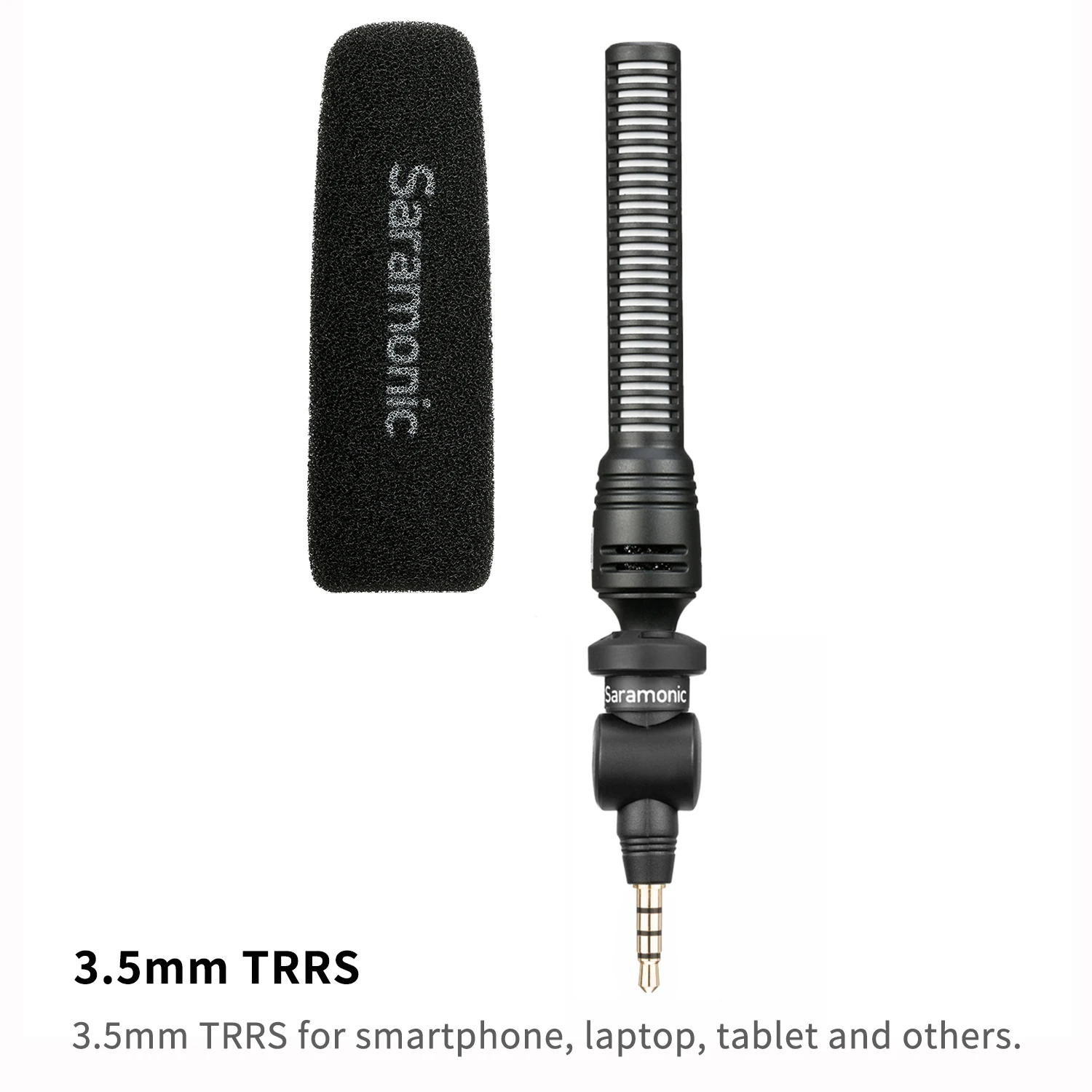 Saramonic Smartmic5 Mini Condensator Plug En Play Microfoon Voor Iphone Android Pc Computer Dslr Camera Streaming Youtube Vlog