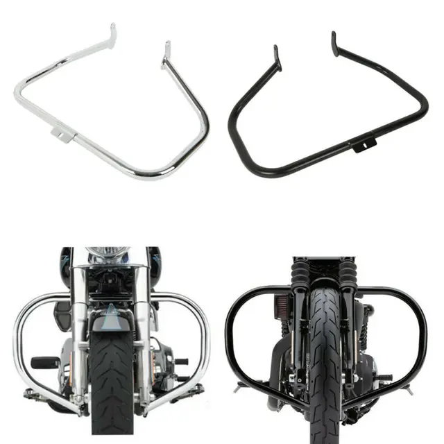 Osłona silnika motocykla pasek awaryjny do modeli Harley Softail Heritage Fat Boy Springer FLST FLSTC FLSTS FLSTF Deluxe FLSTN 00-17