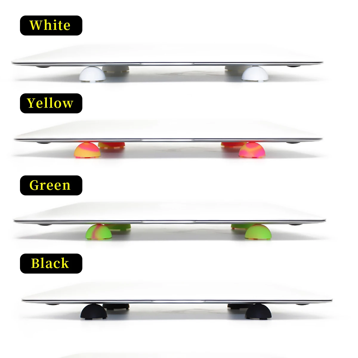 Cuscinetto a sfera di raffreddamento in Silicone per Notebook radiatore universale portatile da 15.6 pollici per Apple MacBook tappetino antiscivolo Laptop Host staffa alta