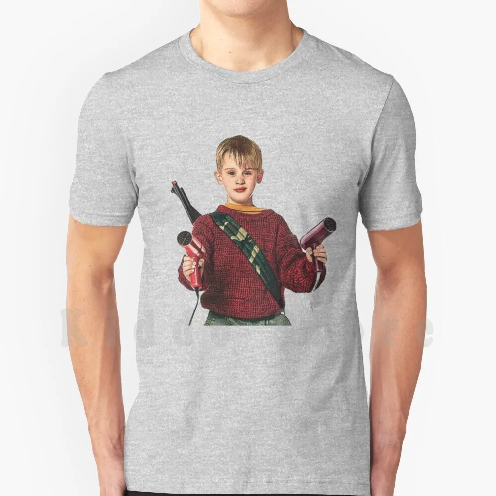 Home Alone T Shirt Men Cotton Cotton S-6xl Home Alone Home Alone Kevin Mccallister Kevin Mccallister Macaulay Culkin Thieves